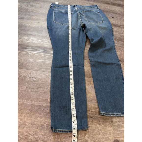 Old Navy Womens Jeans Size 14 Petite Pop Icon Skinny Medium Wash O7 - Picture 7 of 8